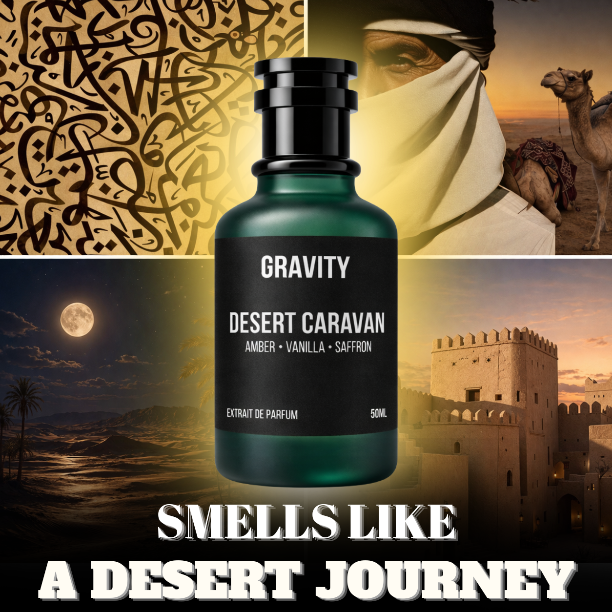 DESERT CARAVAN - BLONDE AMBER BY CLIVE CHRISTIAN