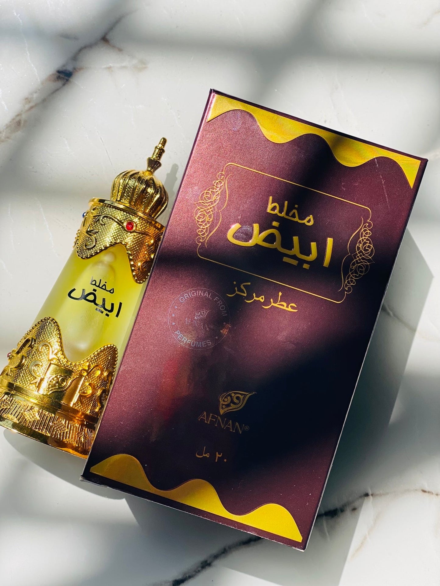 Mukhallat Abiyad Attar By Afnan